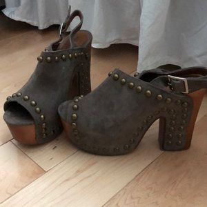 Jeffrey Campbell Studded Platform Block Heels